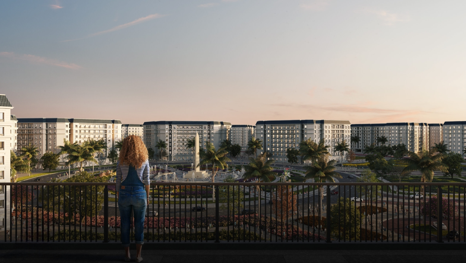 Il Latini view at sunset