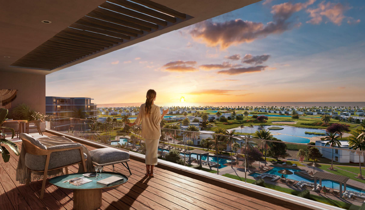 Hacienda Waters in Ras El Hekma by Palm Hills Developments - villa and chalets with swimming pool