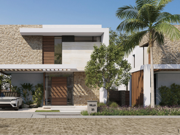 Azha North Coast in Ras El Hekma by Madaar Development - villa with swimming pool