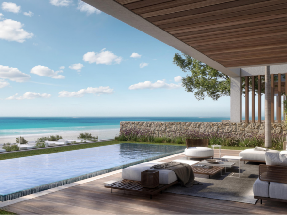 Azha North Coast in Ras El Hekma by Madaar Development - chalet with swimming pool