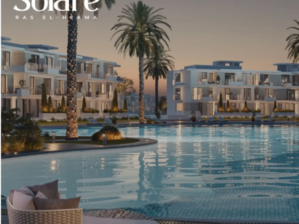 Solare in Ras El Hekma by Misr Italia Properties - pool view