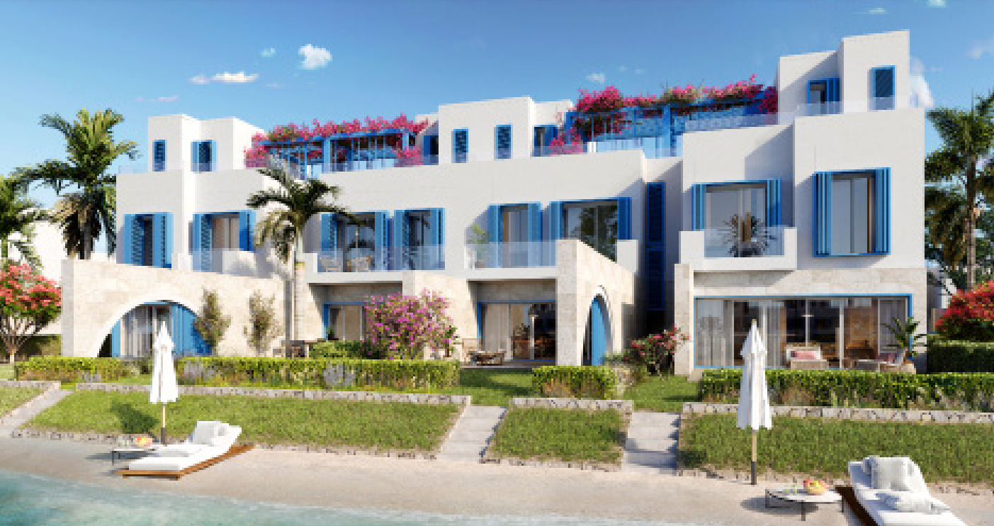 Naia Bay in Ras El Hekma by Naia Developments - villa on a swimming pool