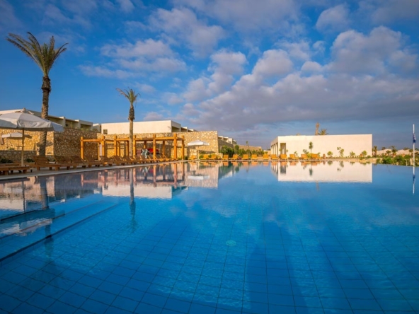 Caesar Bay in North Coast - Sahel by Mediterranean Tourism Investment Company - chalet with swimming pools