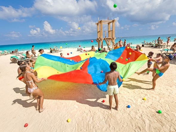Caesar Bay in North Coast - Sahel by Mediterranean Tourism Investment Company - children on the sea